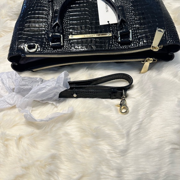 Brahmin Satchel Black Handbag - Picture 4 of 9